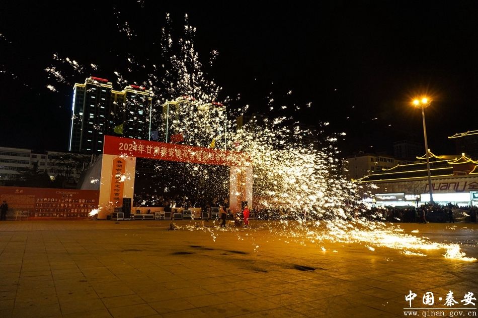 2024秦安桃花会2024甘肃秦安桃花会兴国文化广场演出活动掠影