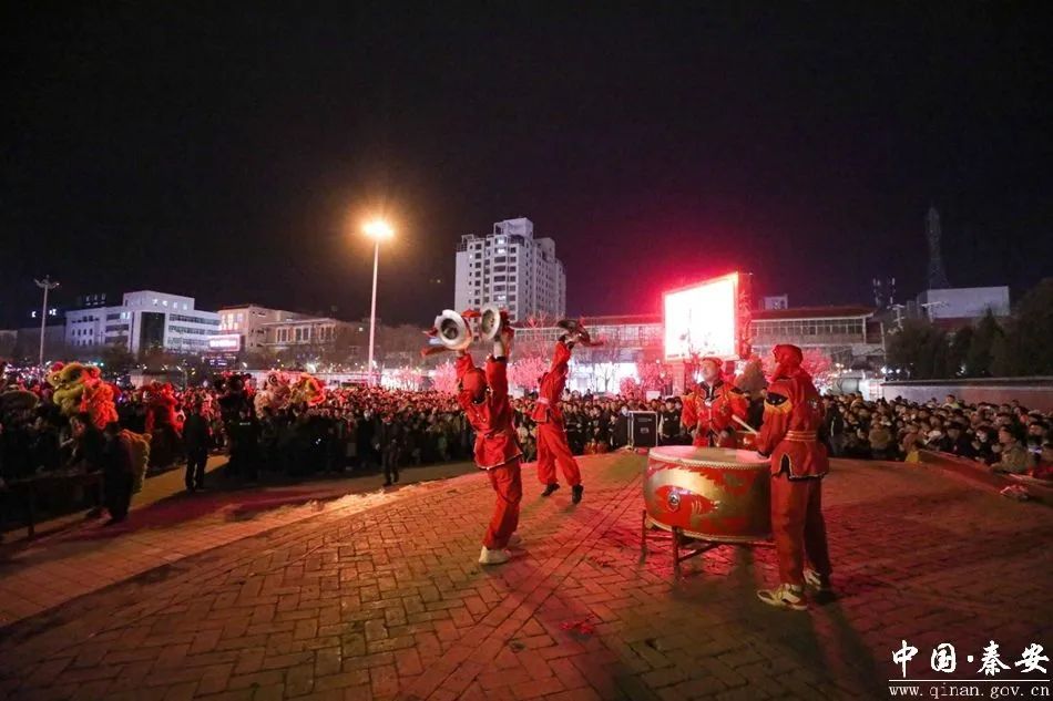 新甘肃甘快看擂动成纪秦安县击鼓表演活动掠影组图