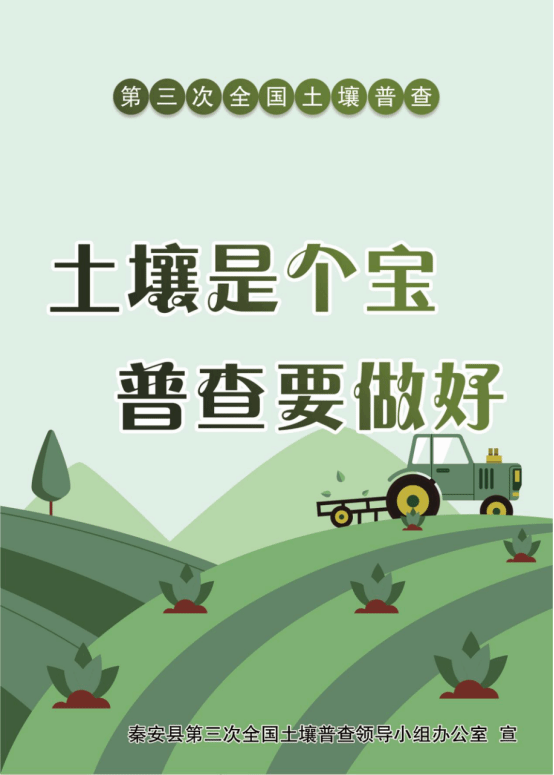 海报丨秦安县第三次全国土壤普查系列宣传(二)