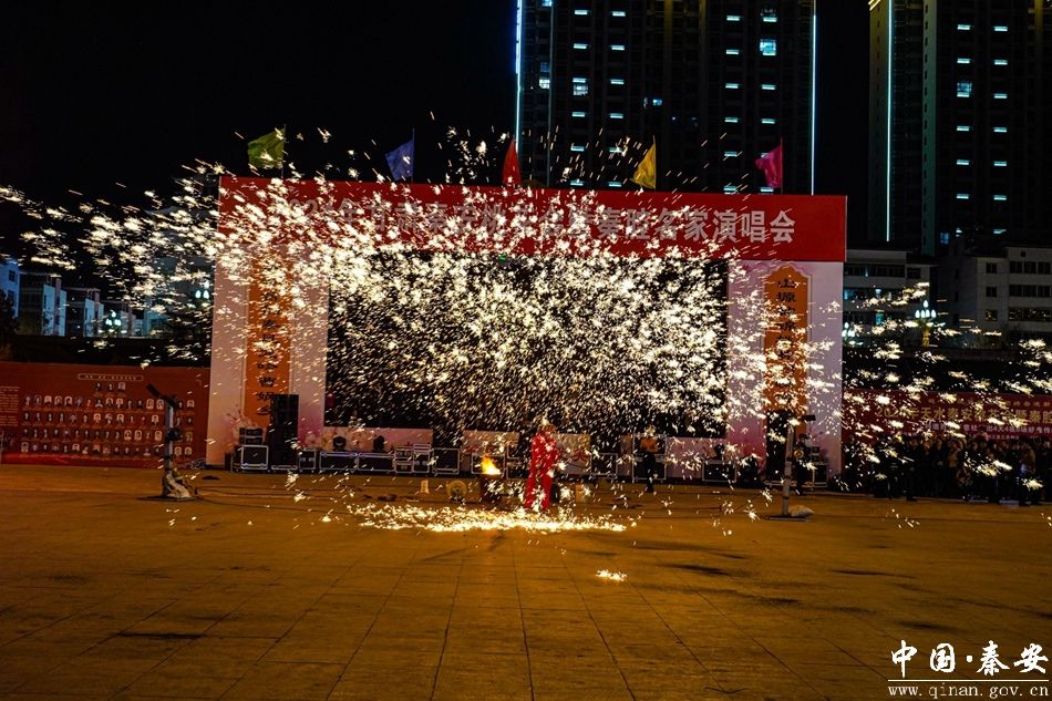 2024秦安桃花会2024甘肃秦安桃花会兴国文化广场演出活动掠影